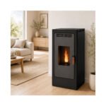 Poêle à granulés silencieux étanche fonte – FIREMATIC BR9 PREMIUM 8 kW