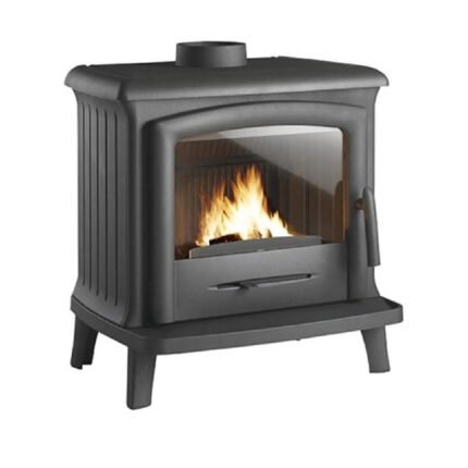Invicta Poêle à bois Norik 9121-44 - Anthracite