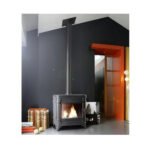 Invicta poêle à bois en fonte Siam - Anthracite – Image 3