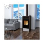 Poêle mixte hybride ventilé bois granules – BRONPI Hybrid 10 kW – Image 5