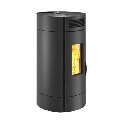 Poêle à granulés - INVICTA - Lodi 6 - Etanche - SDC WIFI - Noir