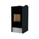 Poêle mixte hybride ventilé bois granules – BRONPI Hybrid 10 kW – Image 6