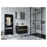 Sèche-serviettes électrique à inertie fluide Asama II 1750W SAUTER noir – Image 3