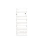 Radiateur sèche-serviettes connecté Adelis avec soufflerie 1500W Blanc Brillant - ATLANTIC - 861914
