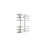 Sèche-serviettes électrique – 90 x 50 cm – Chrome – 500W - Avec thermostat connecté - Furore – Image 4