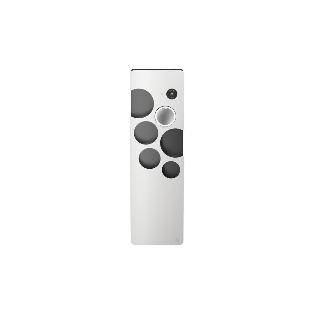 media-1190.jpg Radiateur sèche-serviettes et soufflerie 1500W connecté Blanc satiné fond Anthracite OOK - INTUIS - NEK2525TCEC – Image 1