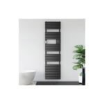 Radiateur sèche-serviettes connecté Adelis étroit 500W Beige - ATLANTIC - 861921 – Image 3