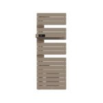 Sèche-serviettes connecté Allure 4 avec soufflerie 1750W Sable/Chêne Mat à gauche - THERMOR - 483277