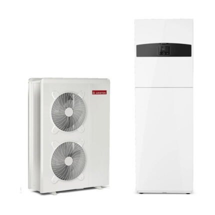 Pompe à chaleur Connecté Air / Eau monobloc Nimbus Compact M avec appoint électrique Ariston 15 kW Triphasé