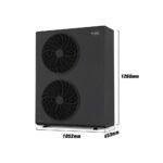 Pompe à chaleur air-eau monobloc ALSAVO 16kW Inverboost réversible chauffage refroidissement eau chaude WiFi classe A+++. – Image 2
