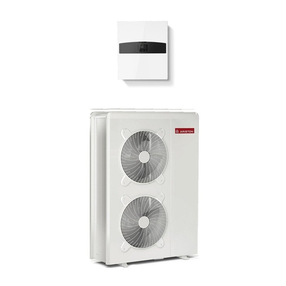 media-348.jpg Pompe à chaleur Connecté Air / Eau monobloc Nimbus Plus M avec appoint électrique Ariston 12 kW Monophasé – Image 1