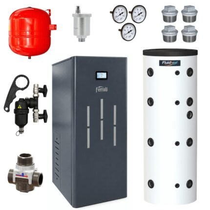 Pack chaudière à granulés BioPellet TOP 24 Kw + ballon tampon + accessoires