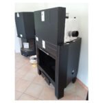 Cheminée à bois série Valle mod. 144 avec hotte ventilée – Image 4