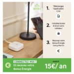 Radiateur électrique connecté à inertie sèche 2000 W TECTONIA NOIROT – Image 7
