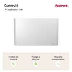 Radiateur électrique connecté double système de chauffe 2000W Evolution NOIROT H – Image 7